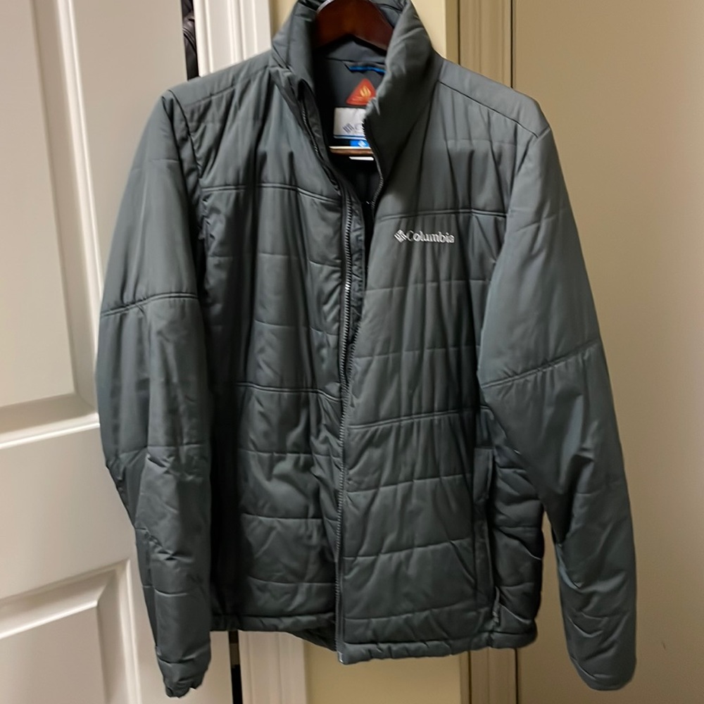 Columbia mens coat Omni heat